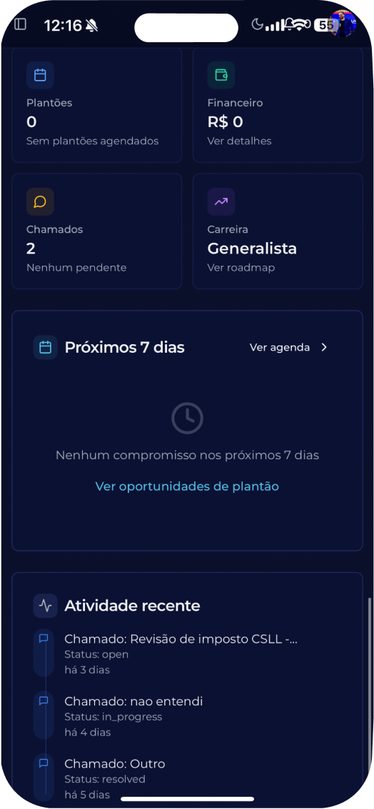 Tela 4 do aplicativo BALPAS